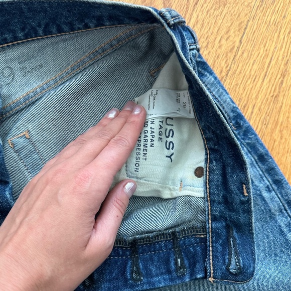 MOUSSY VINTAGE ASHLEY DENIM JEANS SIZE 29 - Picture 6 of 6